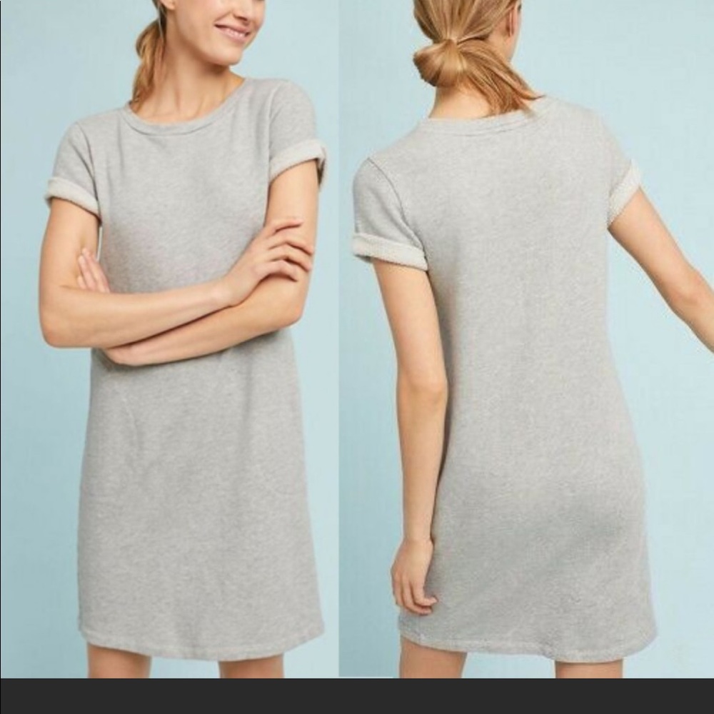 Anthropologie cloth & stone sweatshirt dress small